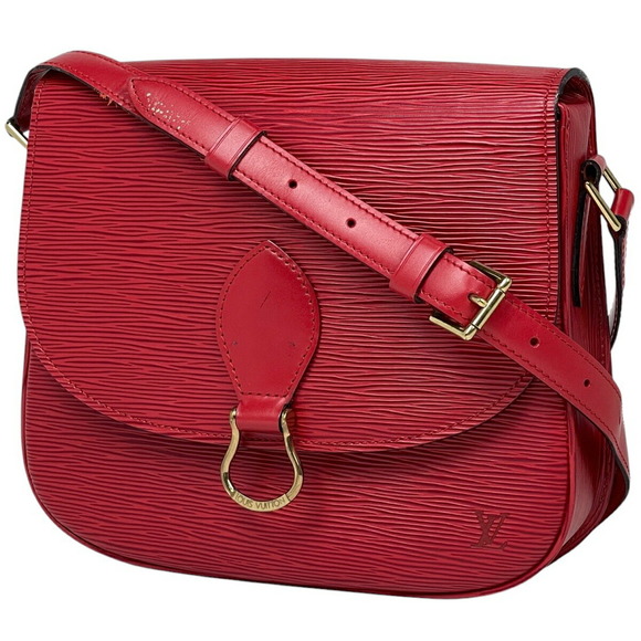 Louis Vuitton Castilian Epi Red Saint Cloud Crossbody - Picture 1 of 8